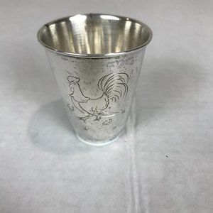 Topazio small silver cup